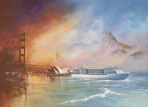 Voyage of Memories - Arcadia 2013 by Philip Gray - Limited Edition on Paper